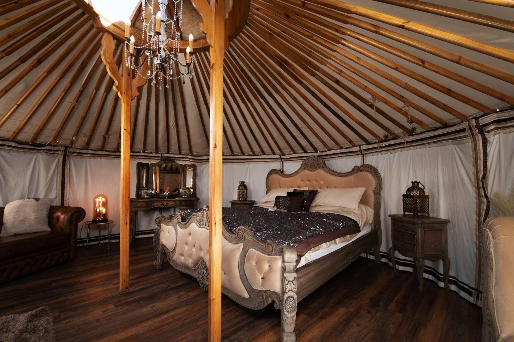 Lincoln Yurts Hotell Exteriör bild