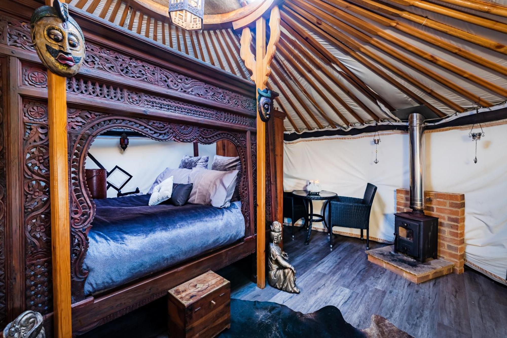 Lincoln Yurts Hotell Exteriör bild